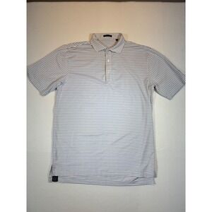 Turtleson Champion Hills Golf Polo Shirt Mens L Striped Athletic